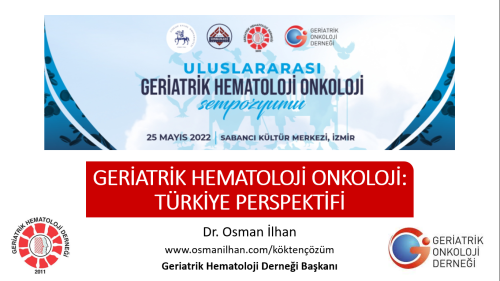 Geriatrik Hematoloji Onkoloji:Türkiye Perspektifi